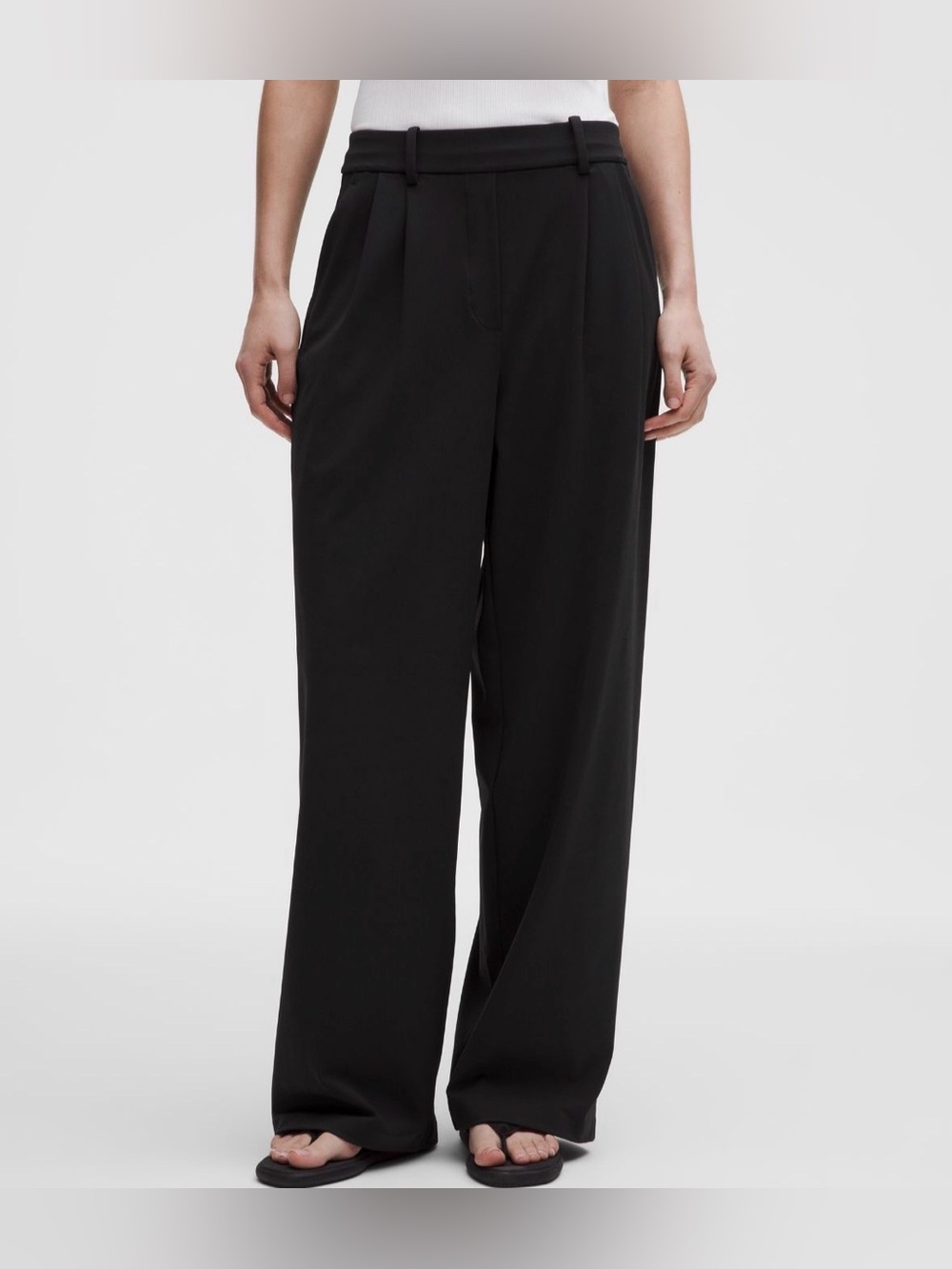 Lululemon Daydrift High-Rise Wide-Leg Trouser *Tall Black NWT